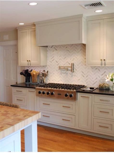 Herringbone Backsplash Kitchen Design Herringbone Backsplash Kitchen