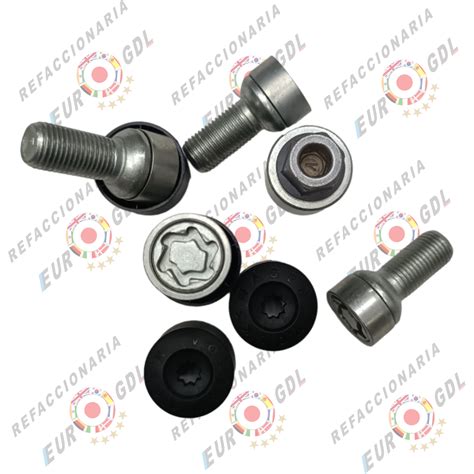 Birlos Seguridad VW Original Jetta Mk6 Vento Bora Passat Euro GDL