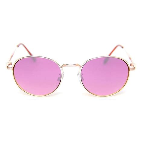 Holidaze Sunglasses Gold Light Purple — Garage Skateshop