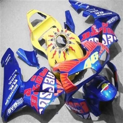 Hot In Red Green Yellow Fairing Blue White Black For CBR600RR 03 04