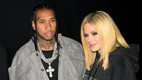 Avril Lavigne And Tyga Kiss At Paris Fashion Week Vanity Fair