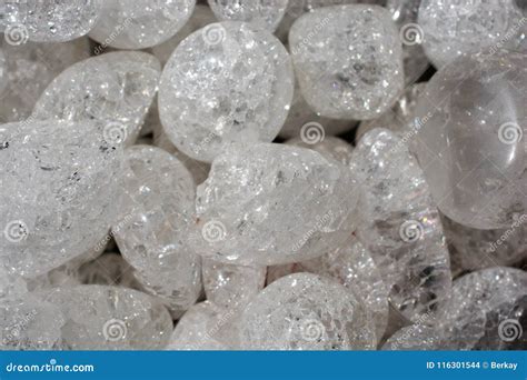 Piedra De Gema Cristalizada Del Cuarzo Roca Cristal Como Roca Mineral