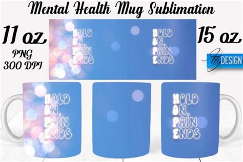 Mental Health Oz Mug Sublimation Graphic By Flydesignsvg