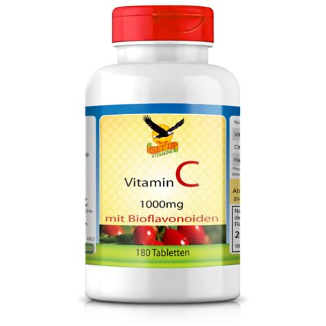 Vitamin C Mg Mit Hagebutte Und Bioflavonoide