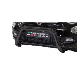 Bullbar Omologat Misutonida Model 5 Fiat 500 X 2015 2017 Negru EDK