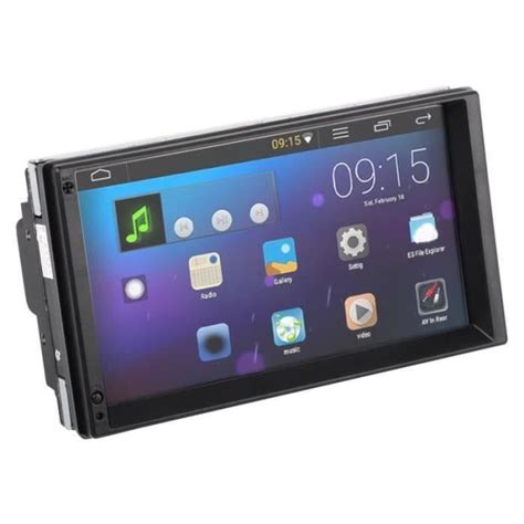 Autoradio Tmishion Lecteur Mp De Voiture Voiture Din Pour Android