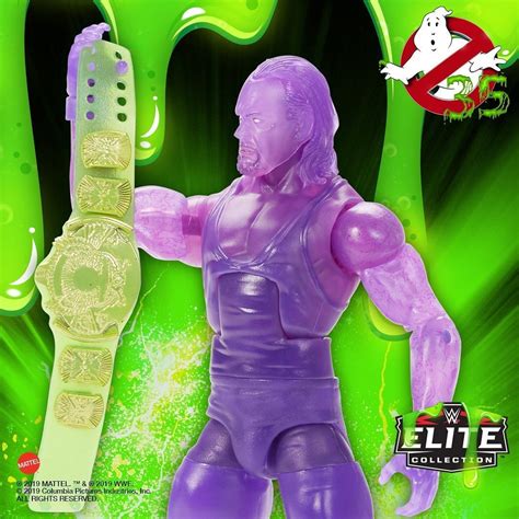 Complete Set Of 5 Ghostbusters Wwe Elite Collection Series