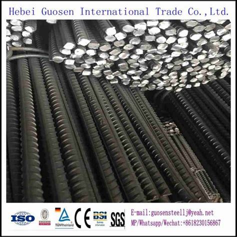 High Strength Steel Hot Rolled Concrete Reinforced Deformed Steel Bar