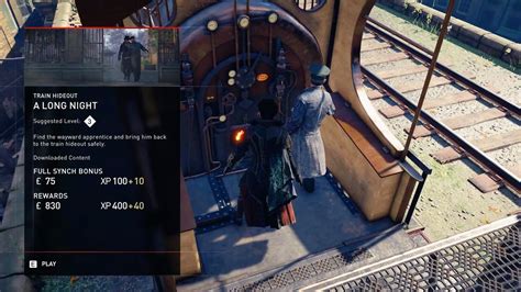 Assassin S Creed Syndicate Train Hideout A Long Nitht Youtube