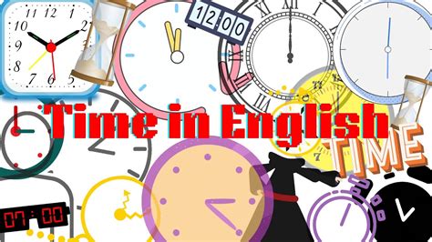 قراءة الساعة بالانجليزية Telling The Time In English Youtube