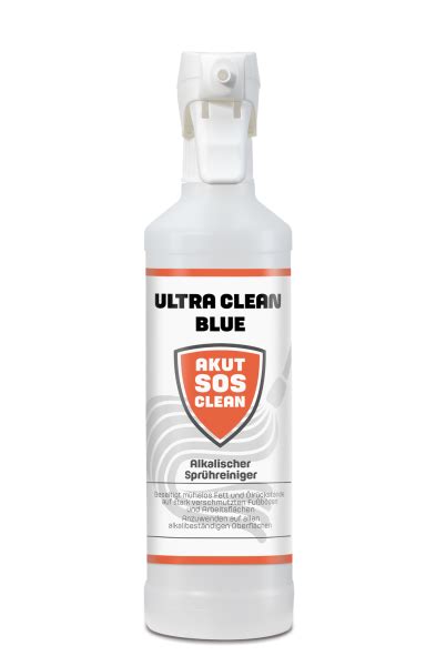 Ultra Clean Blue Leerflasche Ml Zum Nachf Llen Zubeh R Akut