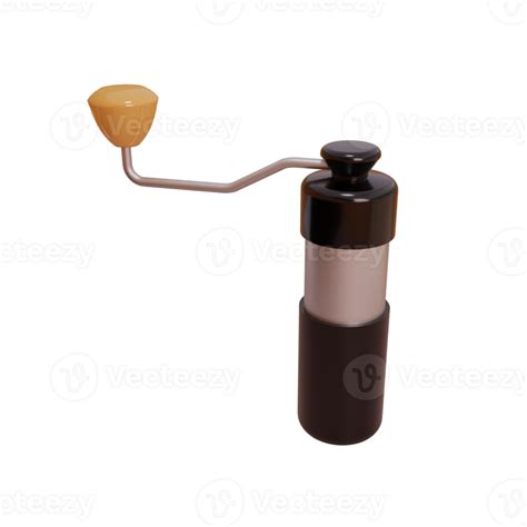 Hand Coffee Grinder 3d Icon 27784674 Png