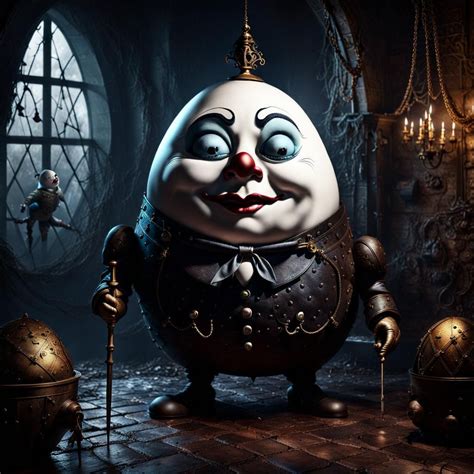 Dark Fairytale Humpty Dumpty Ai Generated Artwork Nightcafe Creator