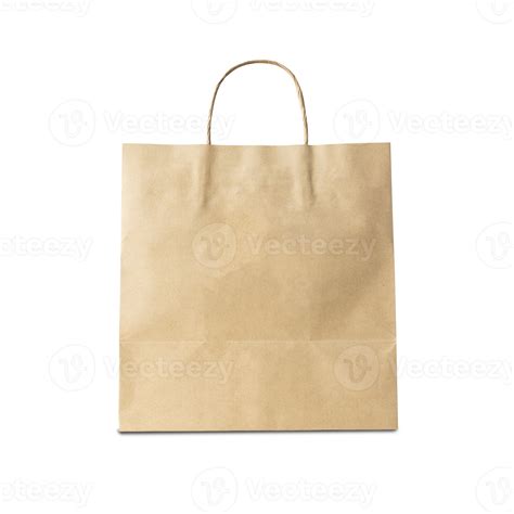 Brown Paper Shopping Bag Cutout Png File 10790010 Png