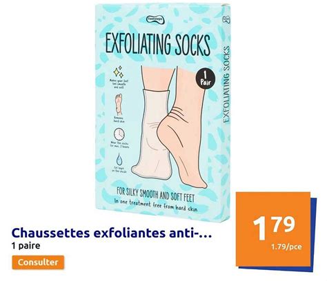 Promo Chaussettes Exfoliantes Anti Chez Action Icatalogue Fr