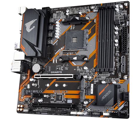 Gigabyte B M Aorus Elite Mirco Atx Am Rb Tech Games