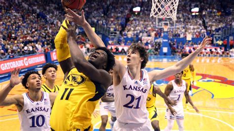 Kansas Vs Missouri Border Showdown Basketball Game Time Set