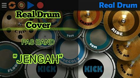 JENGAH Pas Band Real Drum Cover YouTube