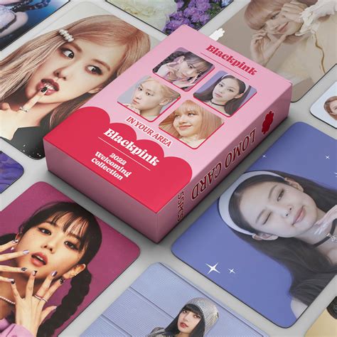 Unids Caja Blackpink Photocards Weleoming Colleelion Lomo Card