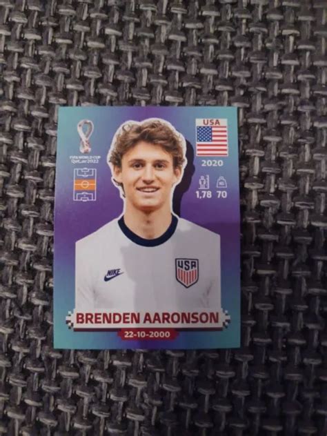 PANINI FIFA WORLD Cup 2022 World Cup Qatar Sticker United States USA11