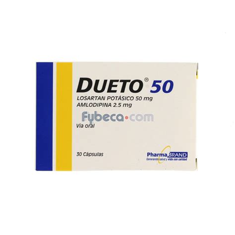 Dueto 50 Mg Unidad Fybeca