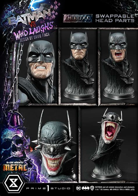 Ultimate Premium Masterline Dark Nights Metal Comics Batman Versus Batman Who Laughs Design