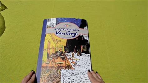 Van Gogh Kleurboek Een Kijkje In Het Boek YouTube