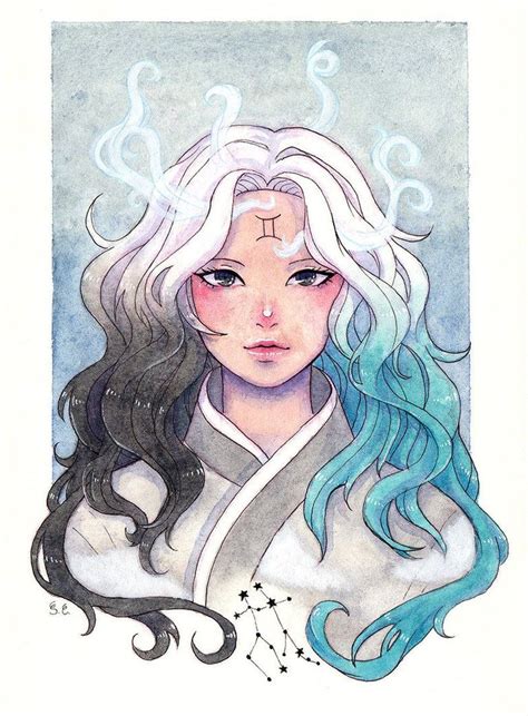 Watercolour Bust ★ Commissions Info Favmedb9ips3 Anime Zodiac