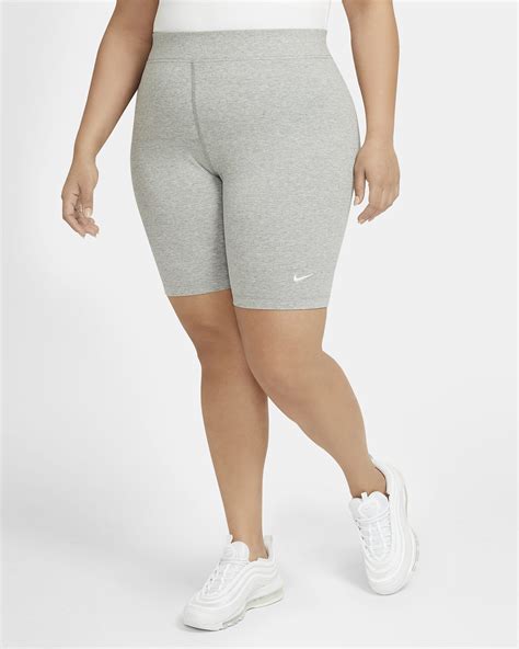 Nike Sportswear Essential Women S Mid Rise Bike Shorts Plus Size