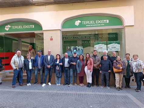 Teruel Existe abre su sede en Alcañiz en un acto que reivindica el