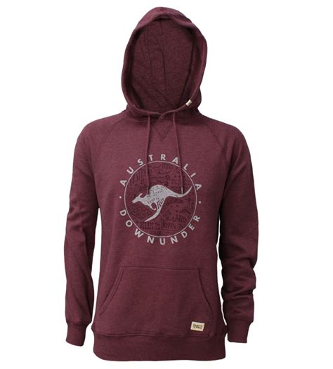 Kangaroo Country Mens Hoodie Australia The T Australian