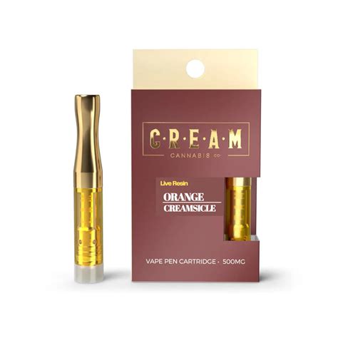 Cream Live Resin Cartridges 500mg Shroomdash Vancouver