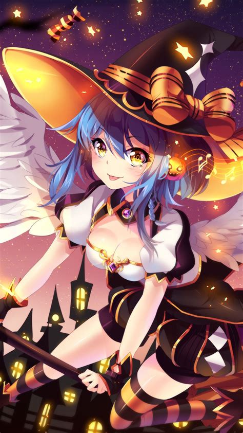 Anime Girls Halloween Wallpapers - Wallpaper Cave