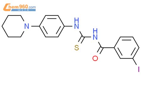 6408 66 8 3 Iodo N 4 Piperidin 1 Yl Phenyl Carbamothioyl