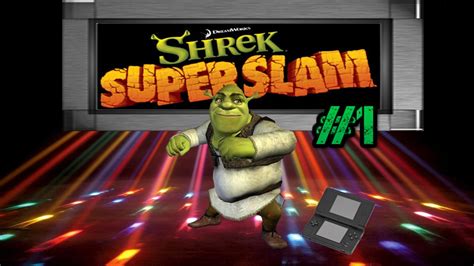 Lets Play As Shrek Shrek Super Slam For The Ds Part 1 Gameplay And