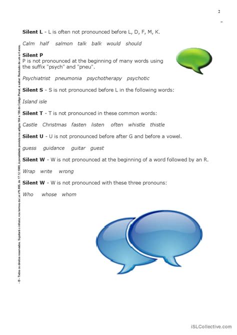 Silent Letters Pronunciation Phonic English Esl Worksheets Pdf And Doc