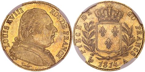 Biddr MDC Monaco E Auction 8 Lot 283 FRANCE Louis XVIII 1814 1824