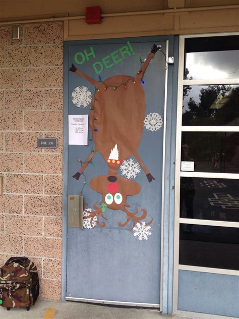 Reindeer Reindeer Classroom Door Classroom