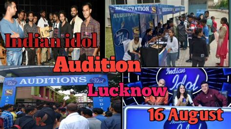 Indian Idol Season Audition In Lucknow Important News Youtube