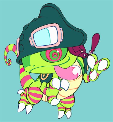 Chameleonmon Digimon Frontier Image By Extyrannomon 2252676