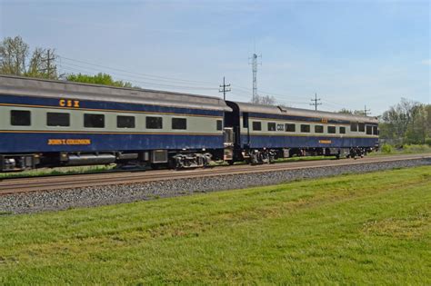 Csx Executive Train Passes Through Painesville