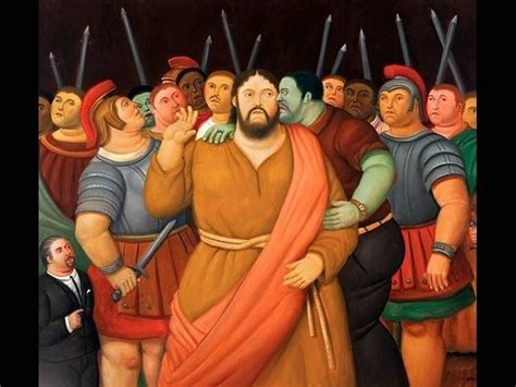 Via Crucis De Fernando Botero Fernando Botero Pinturas De Fernando