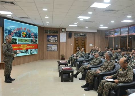 ANI On Twitter Indian Army Chief Gen Manoj Pande Visited HQ Of