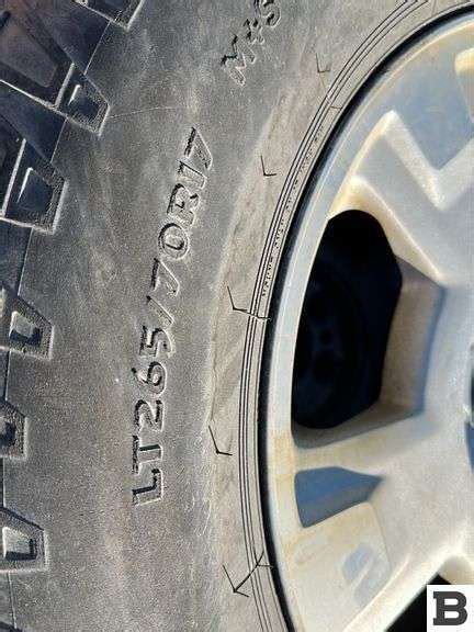 LT265/70R17 Tires - Booker Auction Company