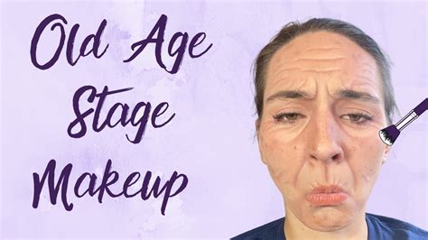 Watch Me Turn Into A 70 Year Oldold Age Makeupstage Makeup Theater Series Youtube