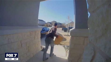 Porch Pirate Caught On Camera Stealing Multiple Packages In Texas Neighborhood Fox News Video