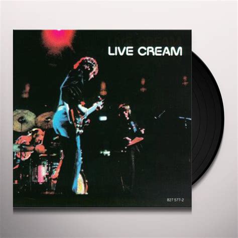 LIVE CREAM Vinyl Record