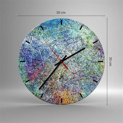 Horloge Murale Arttor Ce N Est Pas Si Simple Cadran Lignes Forme