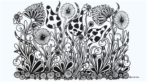 Zentangle Art For Beginners Zentangle Inspired Art Zendoodle Youtube