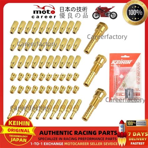 Keihin 10 20pcs Lambat Pilot Jet Atau Jet Utama Untuk Slow Jet Main Jet Pilotjet Pj Power Jet